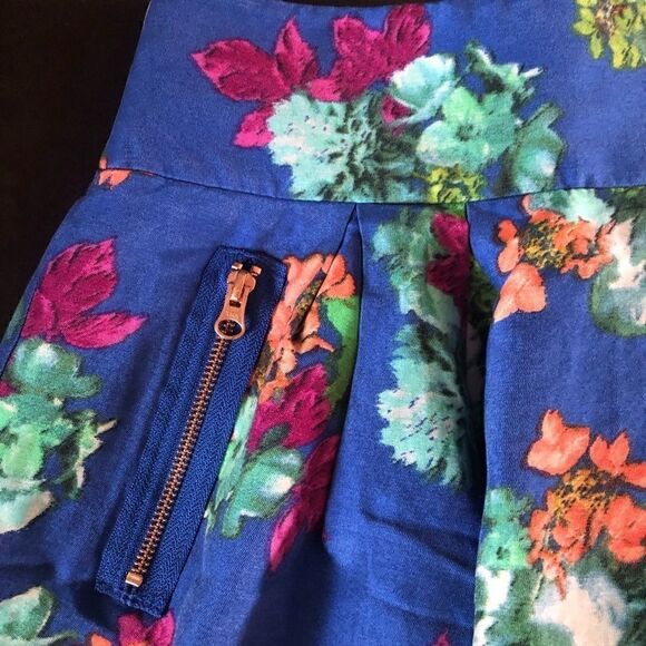 Anthropologie Garden Maeve Garden days mini skirt with Pockets - Picture 6 of 6